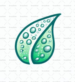 Tautropfen auf einem Blatt